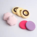 Powder Puff Beauty Foundation Blending Single Pack Sponge Custom Logo Wet And Dry Use Cosmetic Tools
