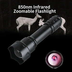 Powerful Animal Night Hunting IR Illuminator Flashlight Infrared 10W 850NM