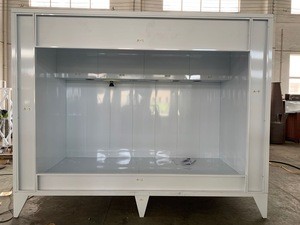 PP/plastic Material Powder Spraying Booth High Quality