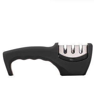 Premium quality 3 Stage Knife Sharpener Helps Repair, Restore and Polish Blades diamond knife sharpener