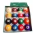 Import Premium Quality Resin 2-1/4" 57.2MM Billiard Pool Ball 16pcs Kit Green Box from China
