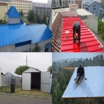 prepainted corrugated galvanized steel sheets/color coated galvanized steel coil for metal building material