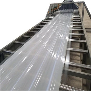 Printed fiber glass sheet canopy/ roofing board making machinery