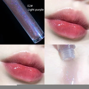 Private label nude lip gloss  glitter lip gloss base versagel lip gloss tube