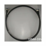 Production of direct-connected biaxial cable network cable feeder jumper cable