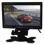 professional 480p rearview car monitor 7 inch 12V with different inputs