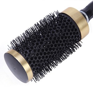 Professional Anti-static Round Hair Comb Salon Styling Brush Twill Nylon Broach  Salon Hair Care Styling Brush