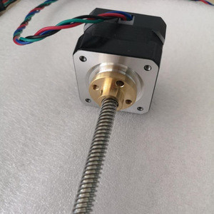 Buy Professional Geared Stepper Motor Threaded Rod Nema 17 Stepper ...