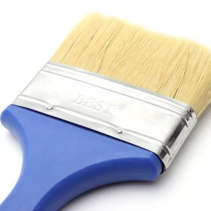 Professional made custom size commercial paint brush wooden handle wall paint brush