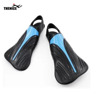 Professional soft rubber snorkel flippers Diving Fins Swimming Training diving equipment