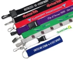 Professional Supplier keychain Teacher Screen Printing Neck Polyester Customize Lanyards