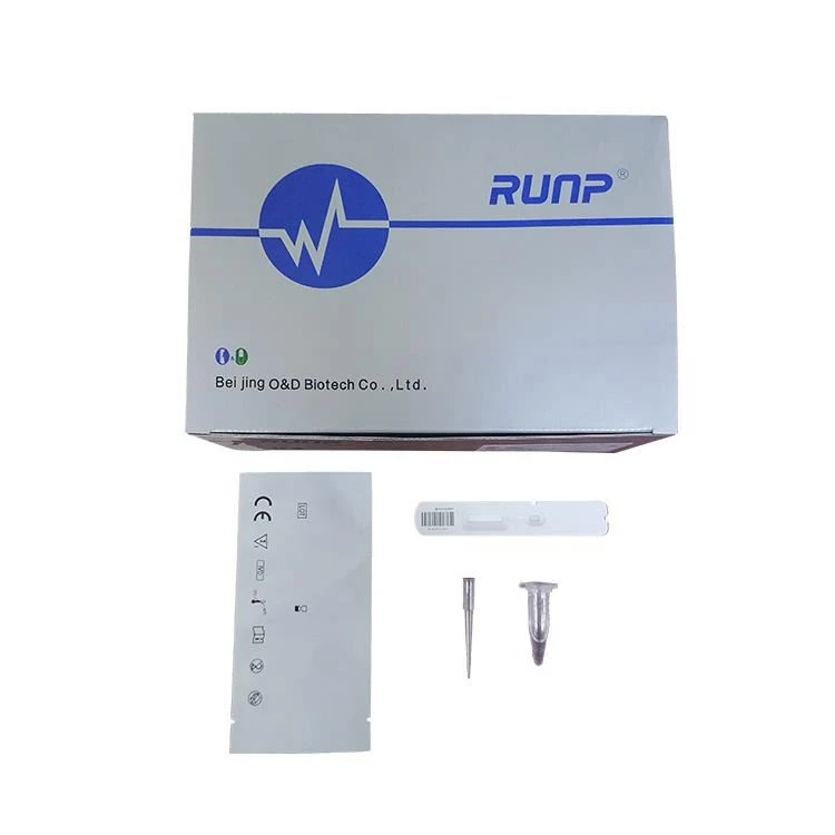 Promotion price kit antigen home blood 2 in 1 (SAA/CRP) (Immunofluorescence) test kits