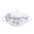 Import Promotional stock Round shape ceramic soup pot with lid ,porcelain soup tureen from China