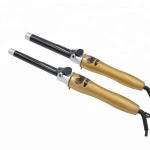 PTC Heater Ceramic Coating Professional Hair Curler Automatic Rotating Hair Curling Wand Private Label Hair Tools