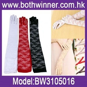 Purple lace gloves long ,h0t143 lace short driving sunscreen gloves for sale
