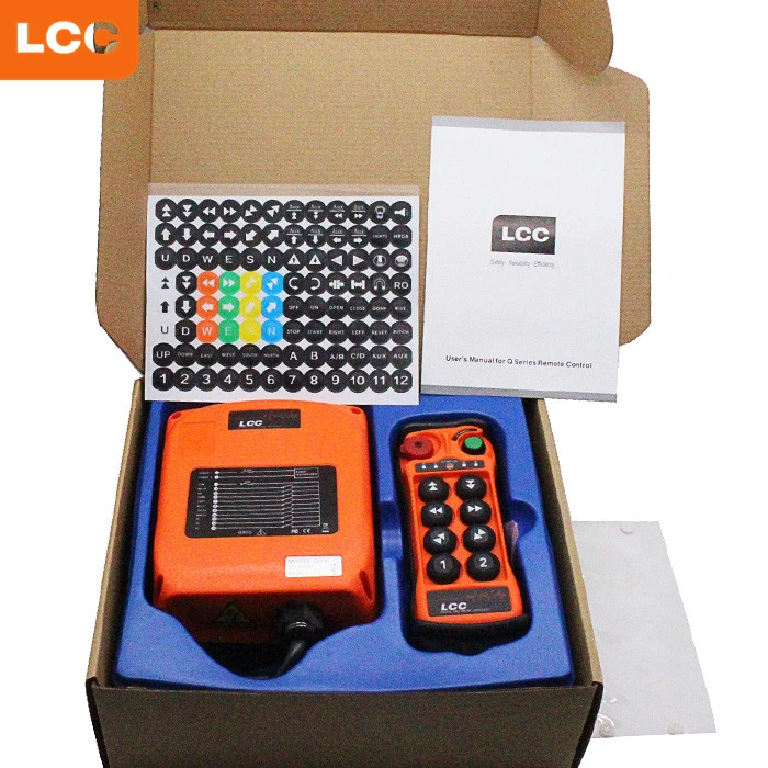 Q808 8 Push Buttons Double speed Industrial Radio Remote Control