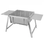 QCHJ-2  Stainless steel  bbq grill  charcoal stove grill korean bbq  outdoor barbecue grill foldable bbq charcoal