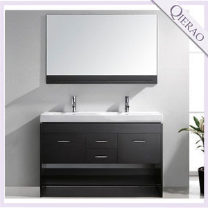 Qierao 48 Gb Fm1701modern Free Standing Double Vanity Bathroom Furniture Sets With Tops From China Tradewheel Com