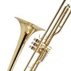 Quality Brass Wind Instrument Bb Key Valve Trombone (DYTB-120)