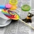 Import Rainbow round candy sweet stick lollipop from China