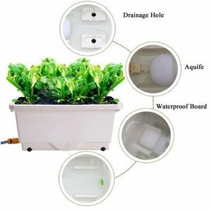 Raised Garden Bed Elevated Flower Vegetable Planter Pot Free Water Garden Planters