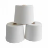 Raw white 20s polyester spun yarn / 100 polyester virgin yarn / polyester spun yarn