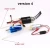 Import RC radio control boat brushless motor with ESC power system combo 2862 2800KV 1500KV flycolor 50A ESC rudde pump water cooling from China