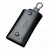 Real Cowhide Leather Key Holder Genuine Leather Men Pocket Card Case Credit Card Clip Holder Hasp Key Wallet