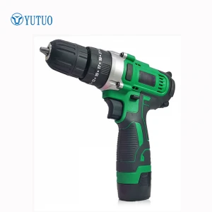 Rechargeable Lithium Electric Household Tool Dual-speed Electric Drill Li-ion Battery Electric Power Cordless Driver Drill 1.1kg