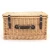Rectangle wicker empty gift hamper basket hand woven  picnic basket with lining