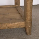  recycled  dongbei  pine wood  beijing shop  hotsale console  long   table