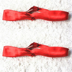 Red Solid Colour 100% Polyester Cravat