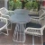Import restaurant tables pierre jeanneret round dining table expandable from China