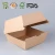 Import Restaurant Take Away Disposable Kraft Paper Clam Shell Box For Hamburger from China