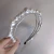 Import Retro pearl bridal headbands wedding jewelry big white pearl headband hair accessories from China