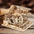 Import Rock Diy Mechanical marble run  wooden 3d Puzzle LG502 from China