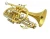 Import Roffee Gold Lacquer Bb Key Brass Cornet from China