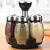 Import Rotary spice use glass spice jar set stainless steel porous adjustable from China
