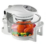 Round halogen portable convection oven in china