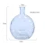Import Round transparent crystal white glass bottle, wholesale XO/tequila/whiskey/glass bottle from China