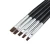 Import RS Nail Art Brushes Set 5pcs professional painting pen flat head 5 size drawing line brush from China