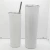 Import RTS Stainless Straight Blank White Sublimation Skinny Tumbler Wholesale 20oz 30oz Sublimation Blanks Tumbler with straw from China