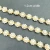 Import S236 12mm wholesale flower crystal trimming cup rhinestones chain for shoes garment accessories from China