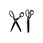 Salon Professional Barber Hair Cutting And Thinning Scissor Stainless Steel Hairdressing Scissors