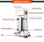Import sausage making machine automatic/sausage stuffer Filling Vertical Meat Processor from China