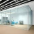 Import SHANEOK Full height aluminium alloy glass partition, glass top office partition wall from China