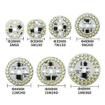 shenzhen pcb design Service prototype led single-side DOB aluminium pcb circuit board 35mm 7W 40mm 9W Led bulbs light pcb boards