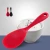 Import silicone kitchen accessories silicone rice ladle Solid Color Ladle Style Soup Spoon Flatware Kitchen Tools Accessories from China