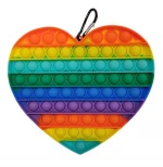 Silicone Push jumbo pop Fidget Sensory Educational Toys large pop rainbow glowing in the dark 20*20cm 30*30cm toys