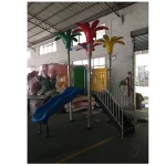 Simple slide children amusement park equipment Mini water play equipment for kids